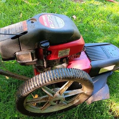 Craftsman Wheeled Weed trimmer 6.75 Horsepower 22 Inch Cut