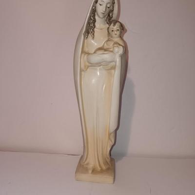 Vintage Goebel Figurine "MADONNA HOLDING CHILD" HM56 Double Mark Crown & Bee