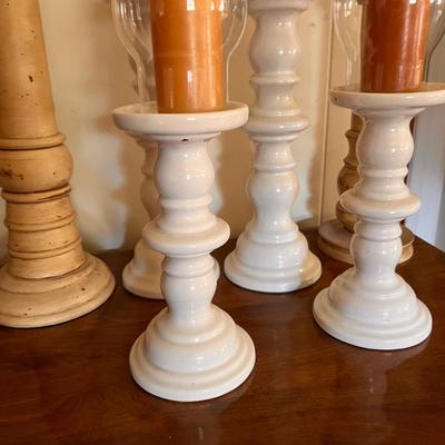 Lot Candle Table Top Pedestal Holders