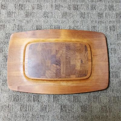 1960s Dansk Wood Cutting Board