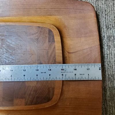 1960s Dansk Wood Cutting Board