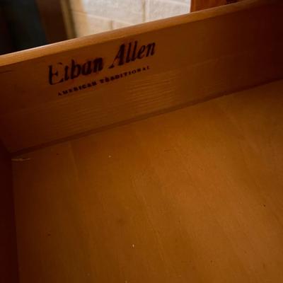 Vintage Ethan Allen Early American Corner Desk