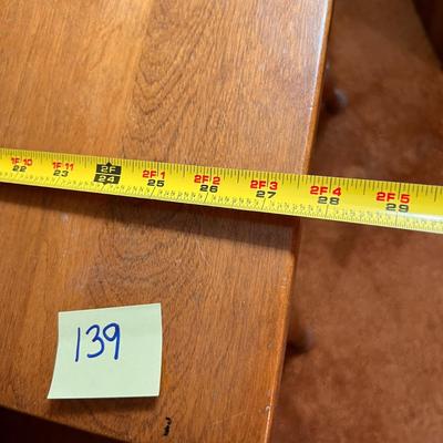 Vintage Dough Box Flip Top End Table
