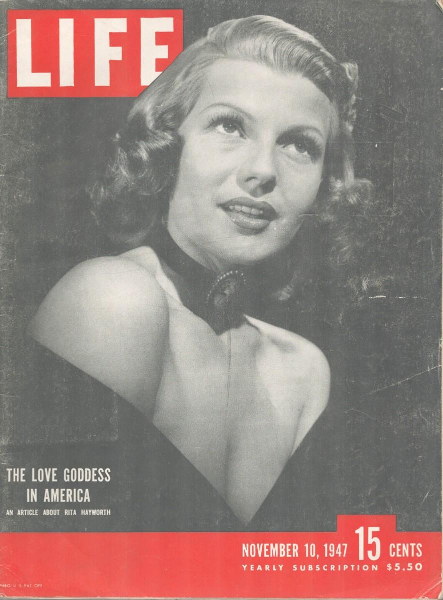 Rita Hayworth Life Magazine Nov. 10, 1947 | EstateSales.org