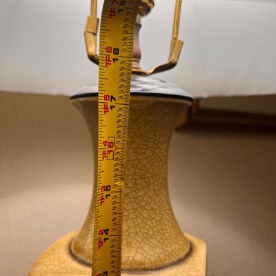 Genuine Japanese Kutani Porcelain Table Lamp