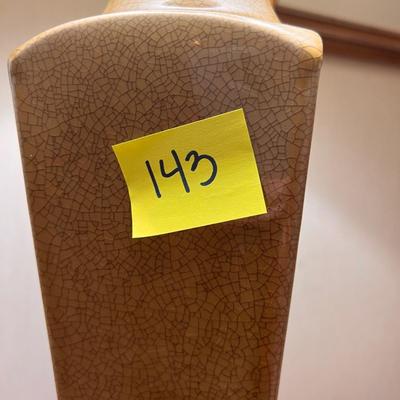 Genuine Japanese Kutani Porcelain Table Lamp