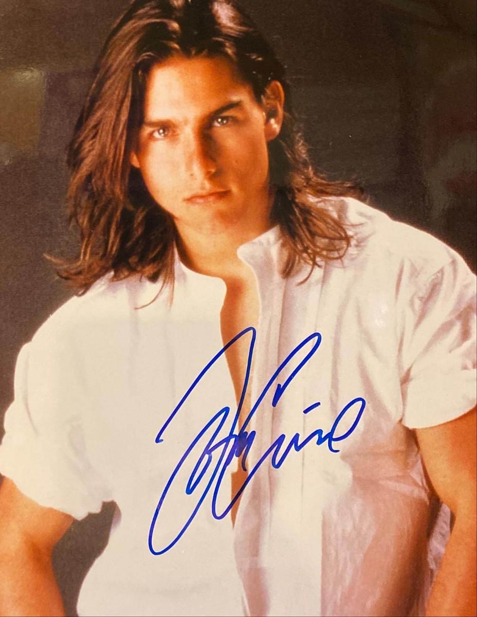TOM CRUISE Signed Autographed Photo COA Hologram main image 1