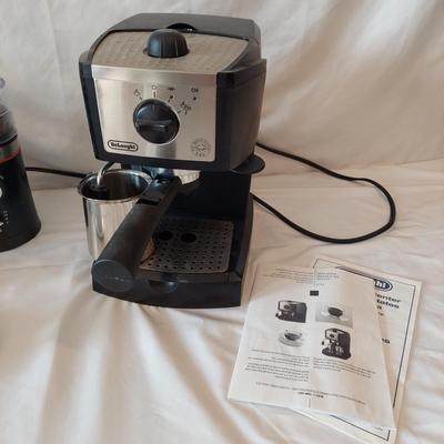 DeLonghi Espresso Machine and more (K-BBL)