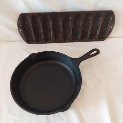 Lodge Cast Iron Skillet and more (K-BBL)