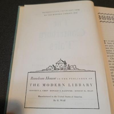 Seven The Modern Library Books (D2-DW)