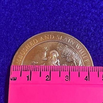 La Salle Landing at Matagorda Bay 1685, Franklin Mint, Coin, Medal, Exonumia, Medallion, Numismatic, Token, Texas, Texana, France, French,