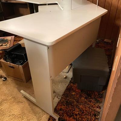 Metal & Wood Corner Desk (O-SS)