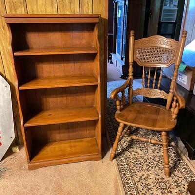 Cushman Bookshelf & Armchair (LR-SS)