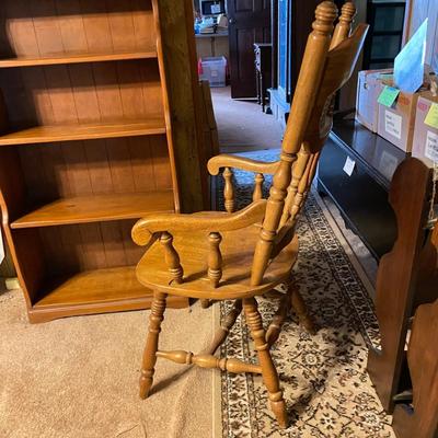 Cushman Bookshelf & Armchair (LR-SS)