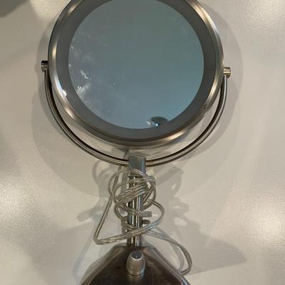 TWO MAKEUP MIRRORS