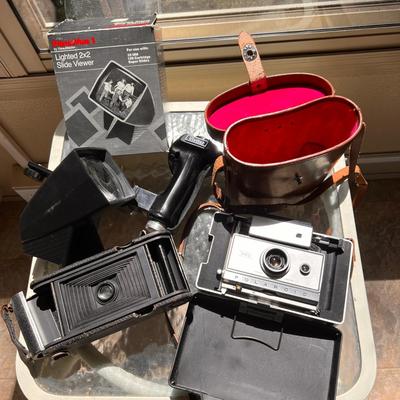 Antique Vintage Camera Lot - Polaroid