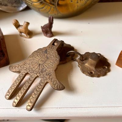 Mixed Vintage Decor Lot + Mirror