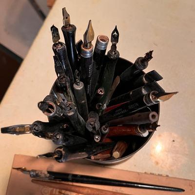 Vintage Artist Instruments Lot - Koh-I-Noor, Conte A Paris