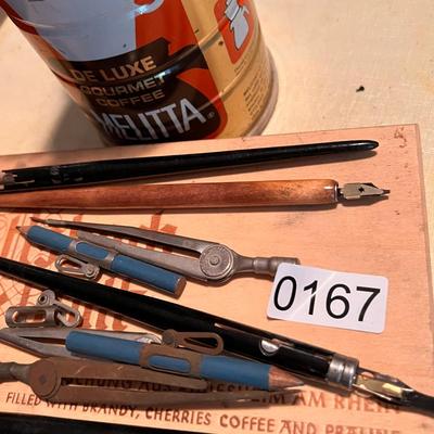 Vintage Artist Instruments Lot - Koh-I-Noor, Conte A Paris