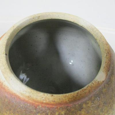Handmade Pottery Vessel Marked