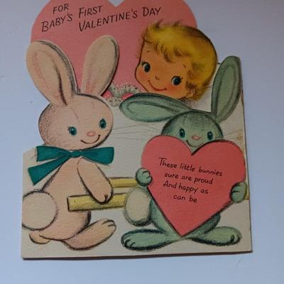 Vintage Valentines Day cards - Gibson - Hallmark and others