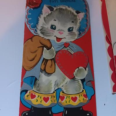 Vintage Valentines Day cards - Gibson - Hallmark and others