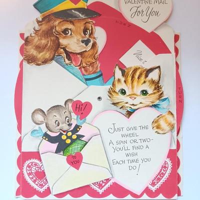 Vintage Valentines Day cards - Gibson - Hallmark and others