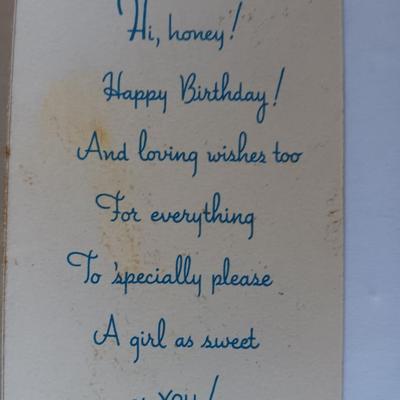 Vintage Baby's 1st cards - Hallmark - Gibson - American Greeting and others