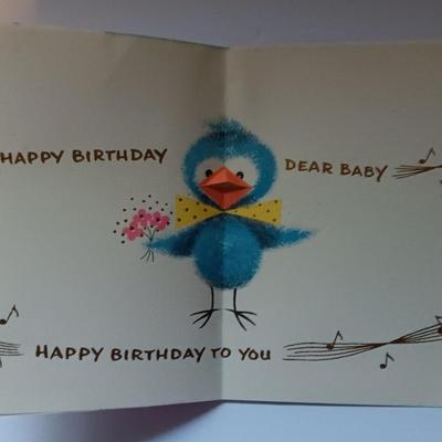 Vintage Baby's 1st cards - Hallmark - Gibson - American Greeting and others
