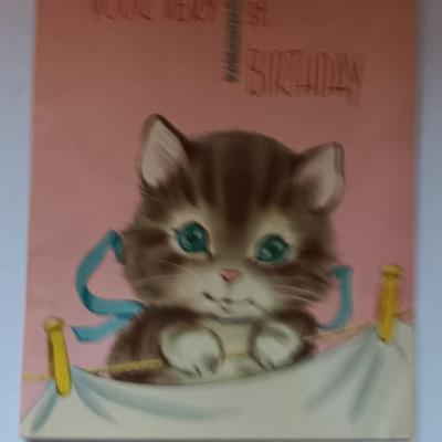 Vintage Baby's 1st cards - Hallmark - Gibson - American Greeting and others