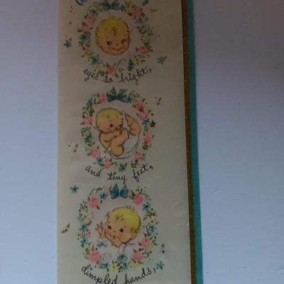 Vintage Welcome Baby cards - Hallmark - Gibson - American Greeting and others (1)
