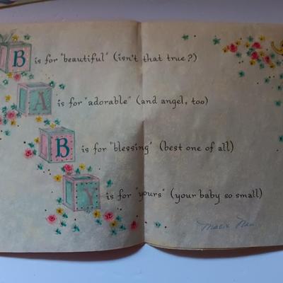 Vintage Welcome Baby cards - Hallmark - Gibson - American Greeting and others (1)