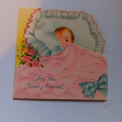 Vintage Welcome Baby cards - Hallmark - Gibson - American Greeting and others (1)