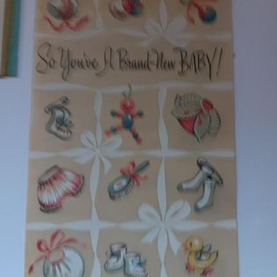 Vintage Welcome Baby cards - Hallmark - Gibson - American Greeting and others (1)