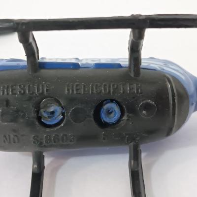 Four Metal toy helicopters Matchbox and others