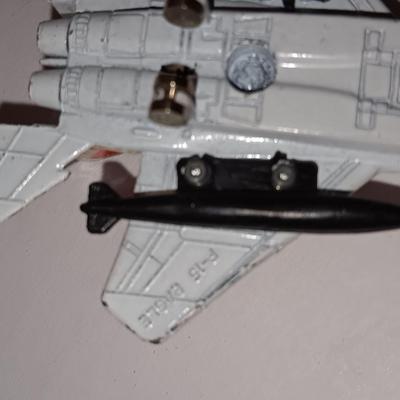 Four vintage Metal toy Airplanes Matchbox -