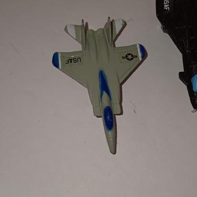 Four vintage Metal toy Airplanes  - Tootsietoy