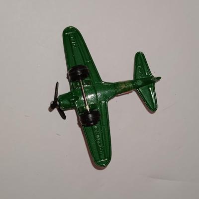 Four vintage Metal toy Airplanes Matchbox - Tootsietoy