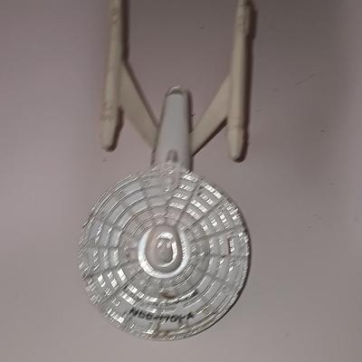 3 vintage metal Star Trek Starship Enterprise