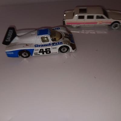 Die cast Matchbox and Hot wheels Limo - Grand Prix car and more