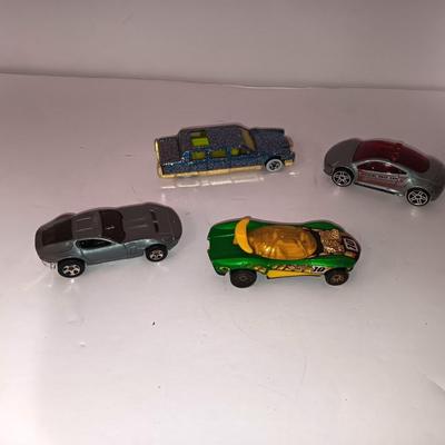 Die cast Matchbox and Hot wheels glitter Limo - Official race car and others