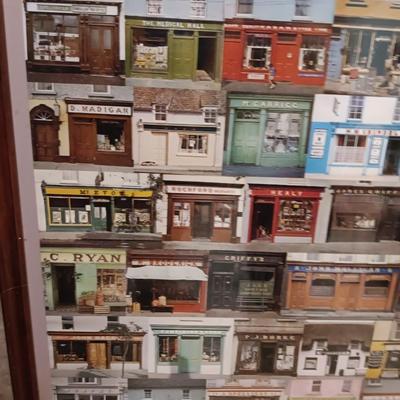 Framed Pubs & Shops of Ireland wall art