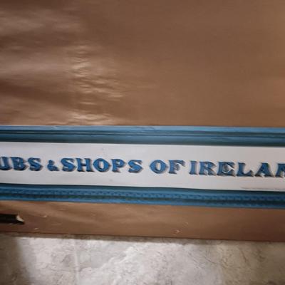 Framed Pubs & Shops of Ireland wall art