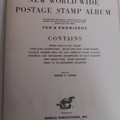 The New World-wide Stamp Collector's Outfit with Stamp Collection