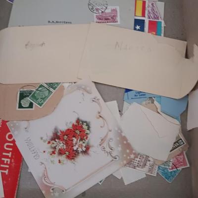 The New World-wide Stamp Collector's Outfit with Stamp Collection