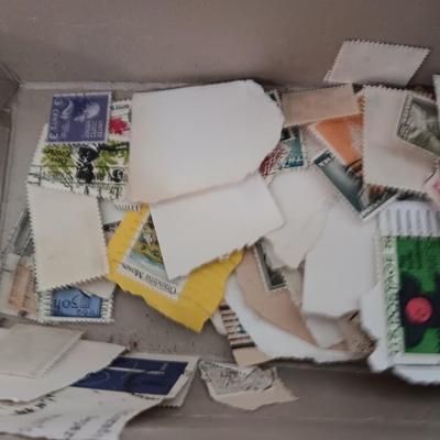So many different stamps Postage Stamps from different countries Postage stamps of the World