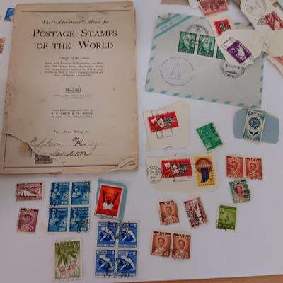 So many different stamps Postage Stamps from different countries Postage stamps of the World