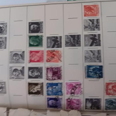 So many different stamps Postage Stamps from different countries Postage stamps of the World