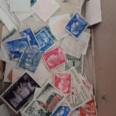 So many different stamps Postage Stamps from different countries Postage stamps of the World