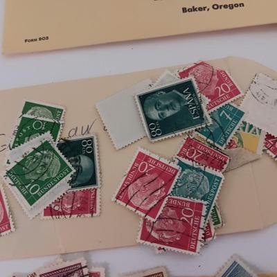 Stamp Collectors Delight! Postage stamps from around the world!